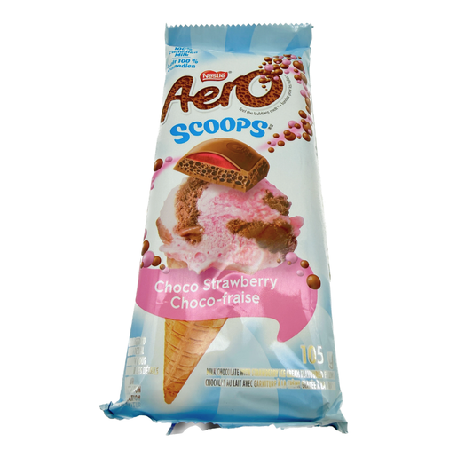 Nestle Aero Scoops Choco Strawberry Bar - 105g