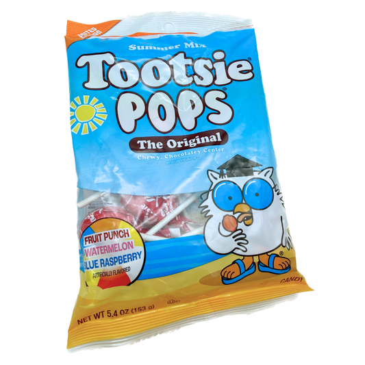 Tootsie Pop Summer Mix Lollipops - 5.4oz