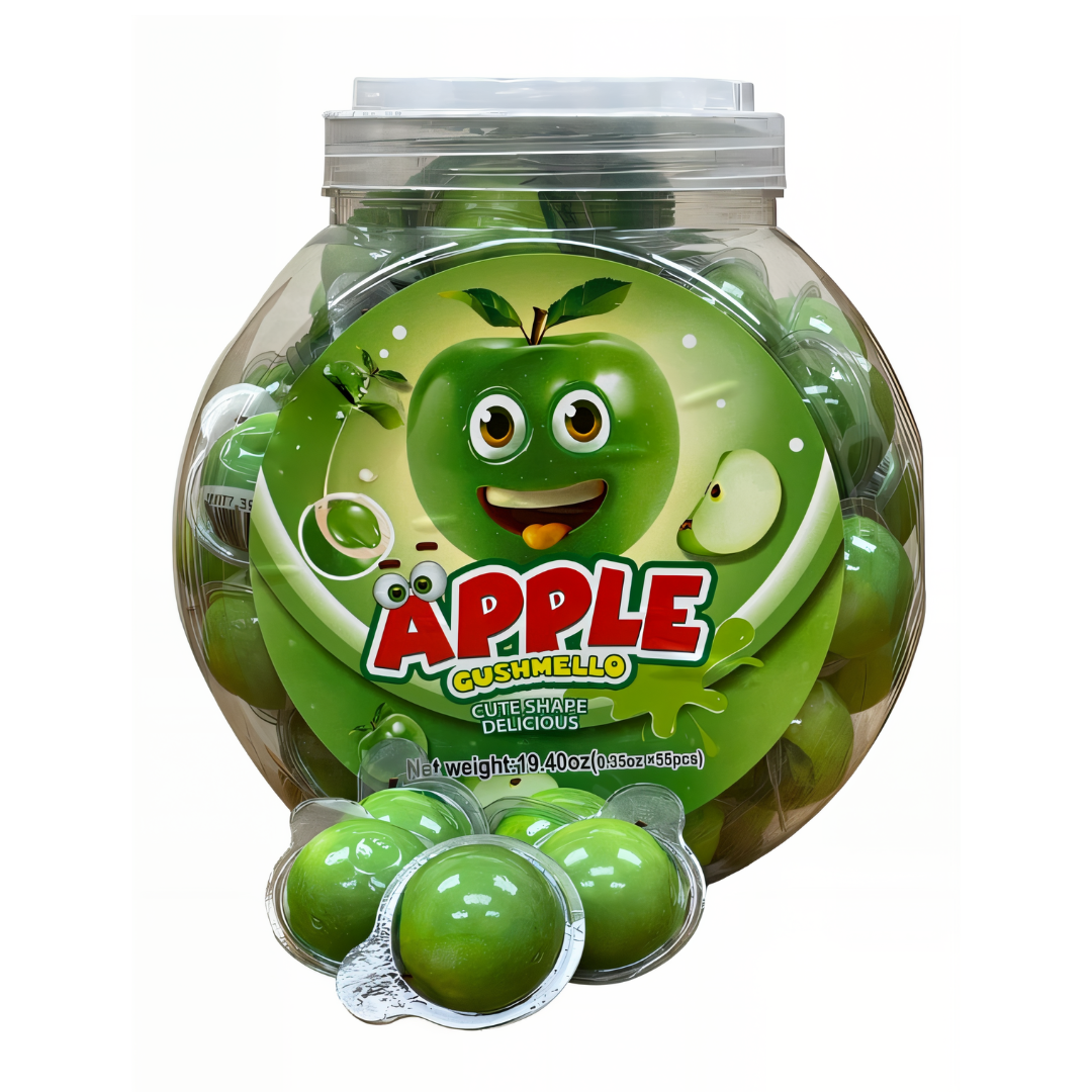Apple Gushmello Gummy Candy - 0.35oz / 55ct