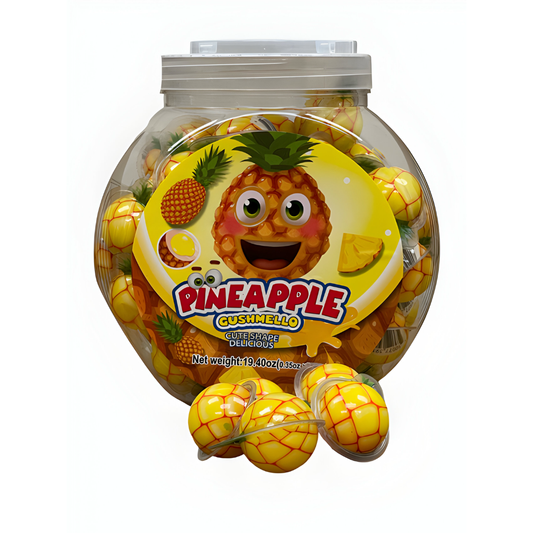 Pineapple Gushmello Gummy Candy - 0.35oz / 55ct
