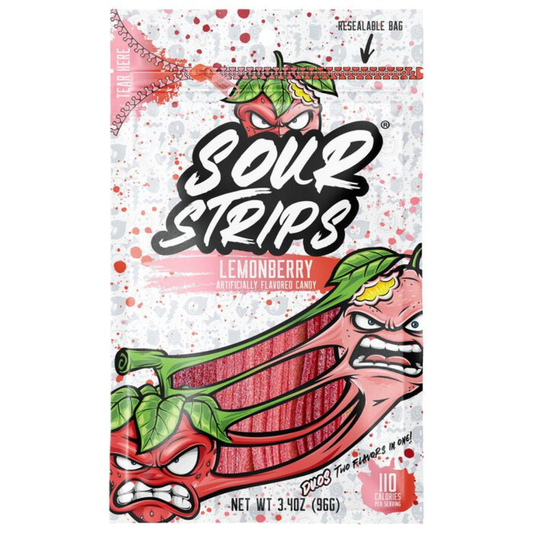 Sour Strips Lemonberry - 3.4oz