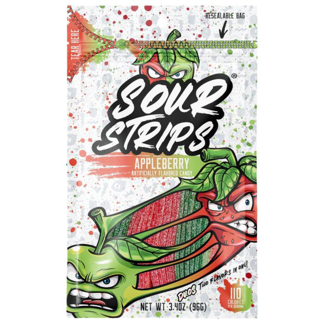 Sour Strips Appleberry - 3.4oz