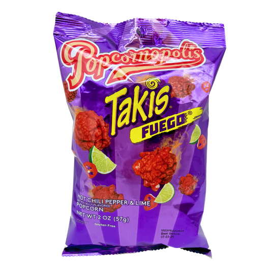 Takis Fuego Hot Chili Pepper & Lime Popcorn - 2oz