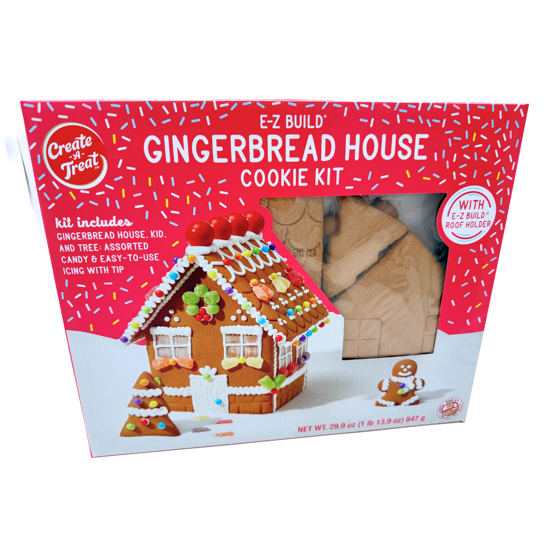 E-Z Build Gingerbread House Cookie Kit - 29.9oz