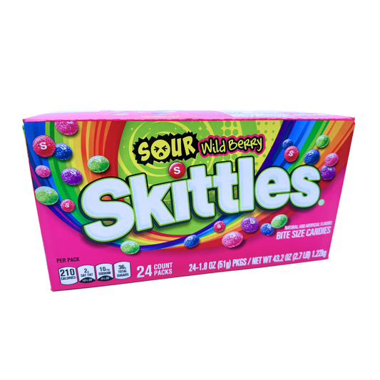 Sour Wild Berry Skittles - 1.8oz / 24