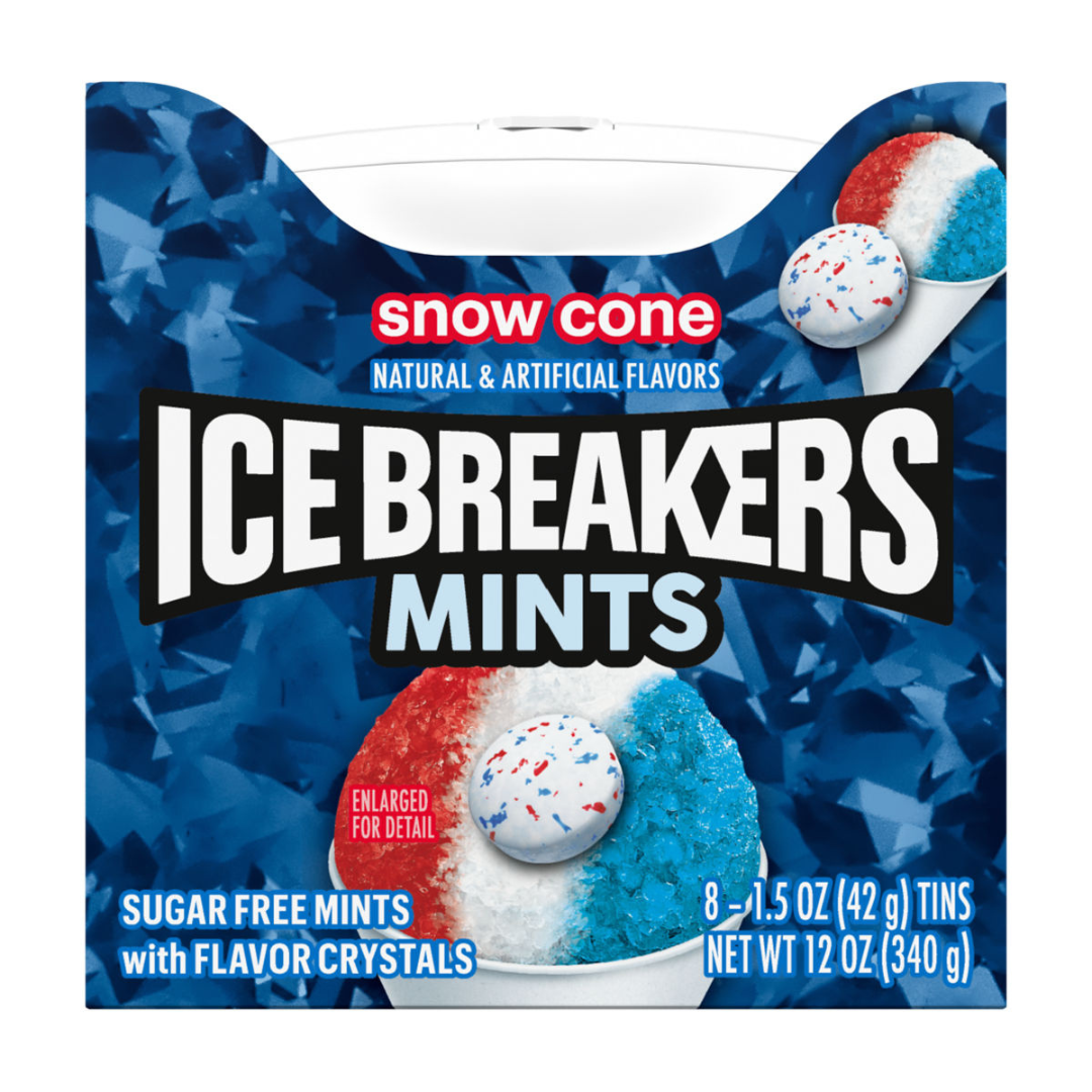 Ice Breakers Snow Cone Sugar Free Mints - 1.5oz / 8ct