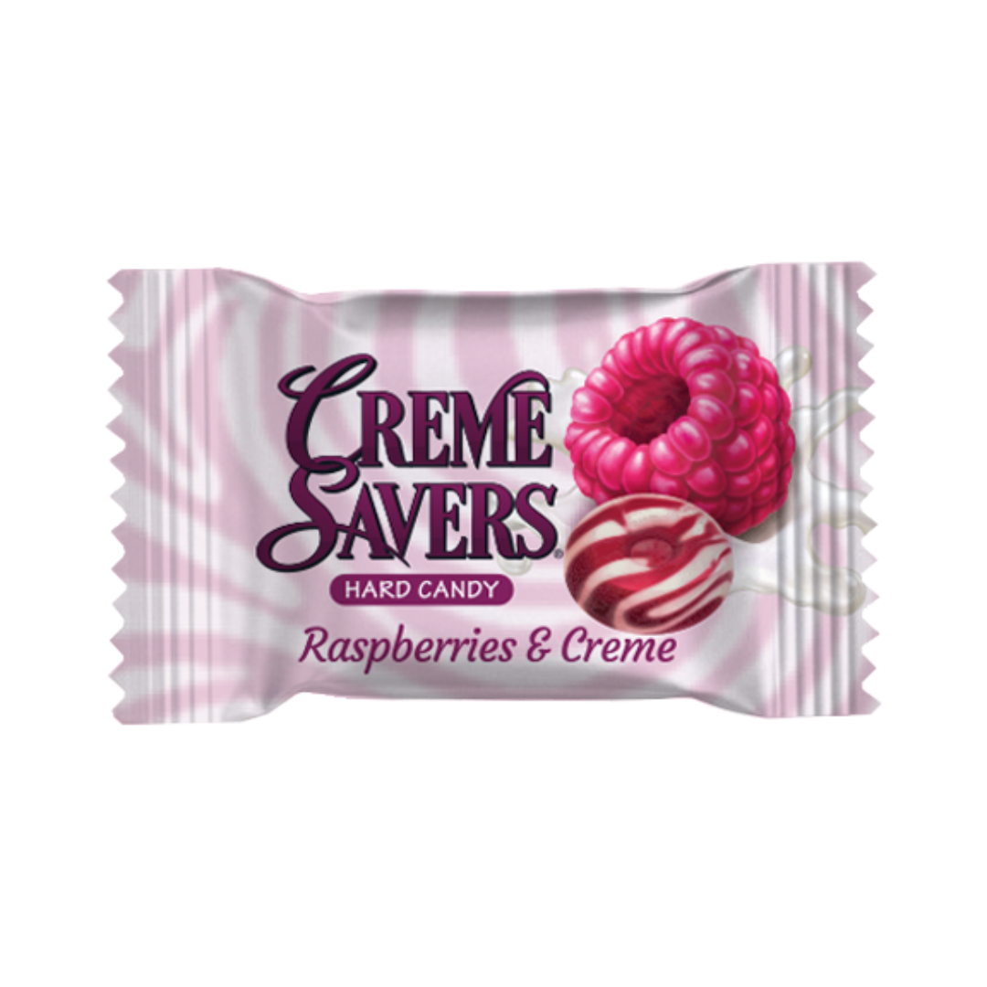 Creme Savers Raspberries & Creme Hard Candy - 6.25oz