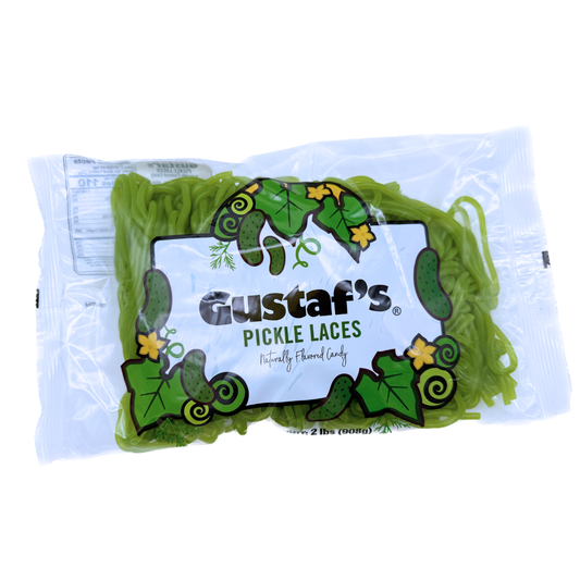 Gustaf's Pickle Laces Shoestring Licorice - 2lb