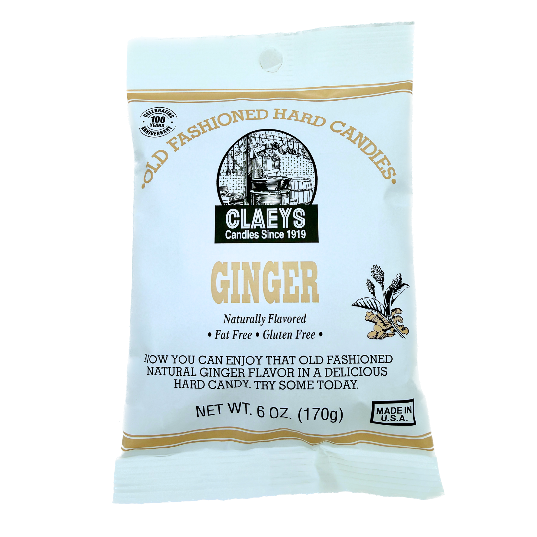 Claey's Ginger Old Fashioned Hard Candies - 6oz