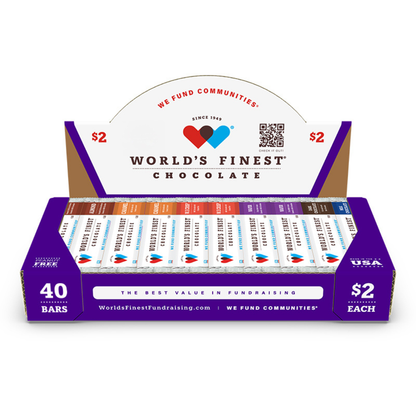 World's Finest $2 Chocolate Bar Assortment - 40ct