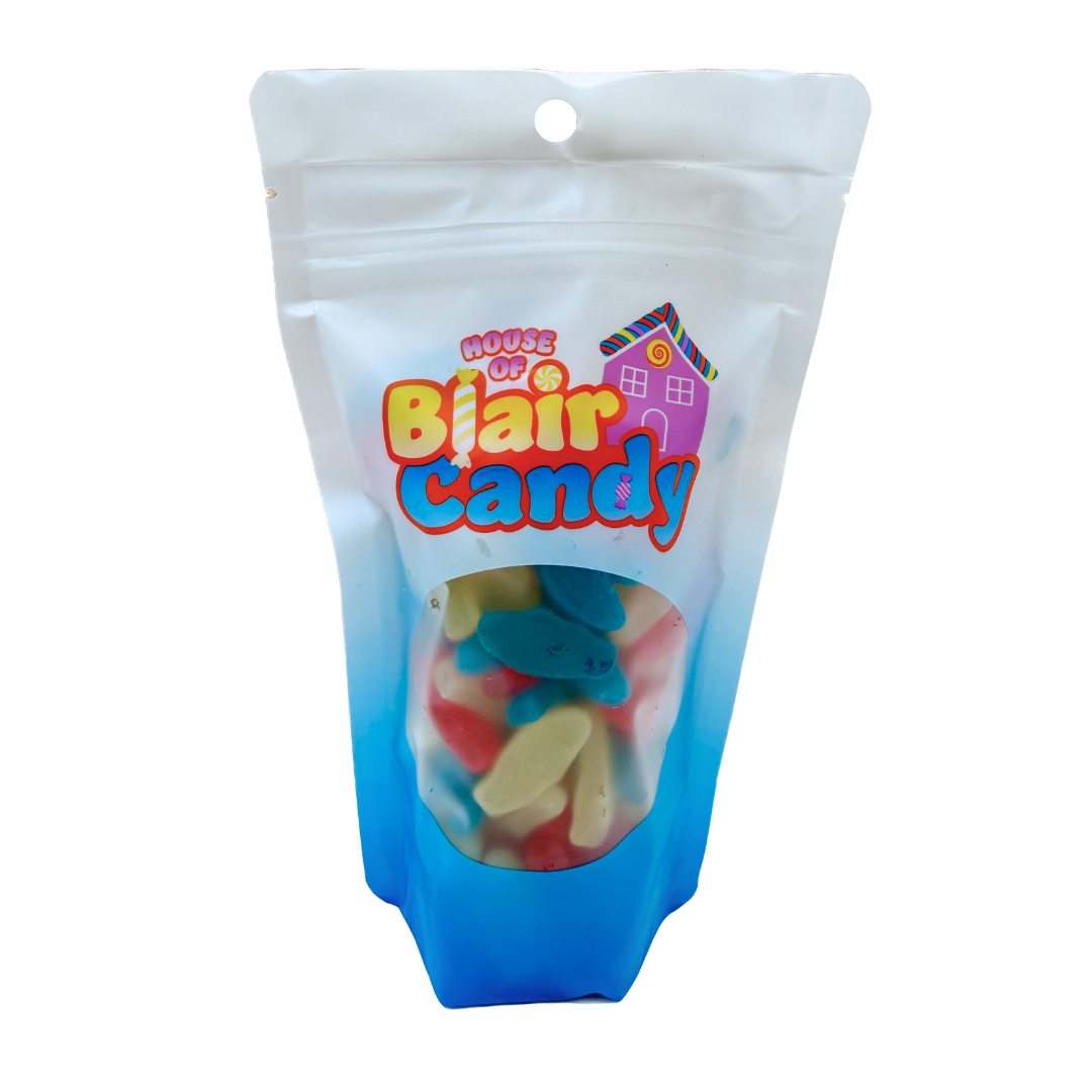 House of Blair Candy Red, White, and Blue Swedish Fish - 12.8oz