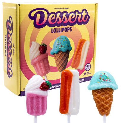 Dessert Lollipops - 24ct