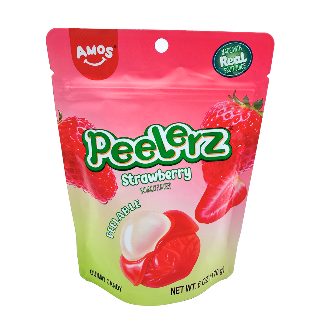 AMOS Peelerz Gummy Strawberry - 6oz