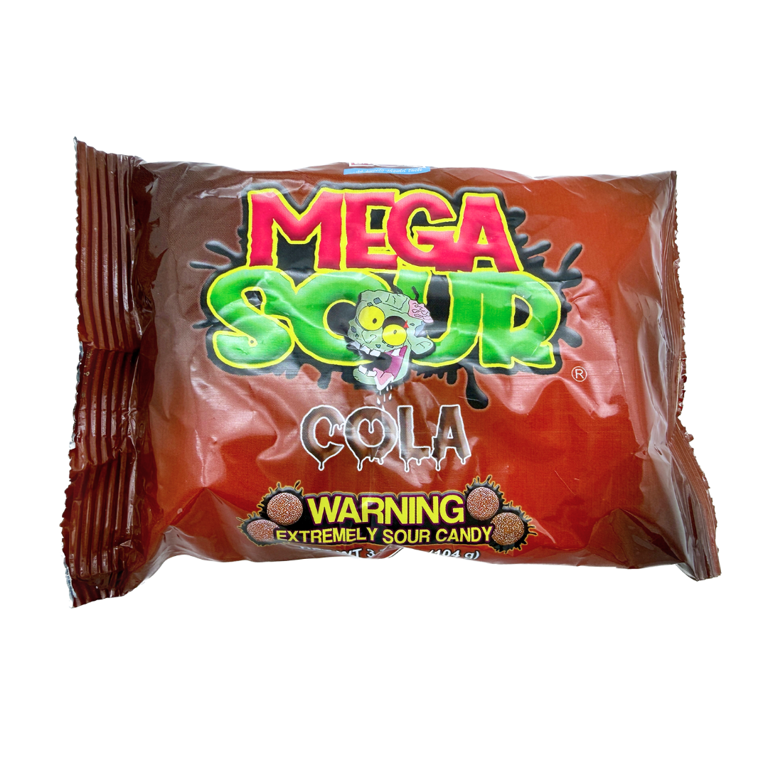 Barnetts Mega Sour Cola Candy - 3.7oz