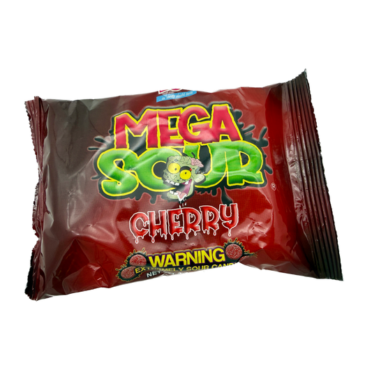 Barnetts Mega Sour Cherry Candy - 3.7oz