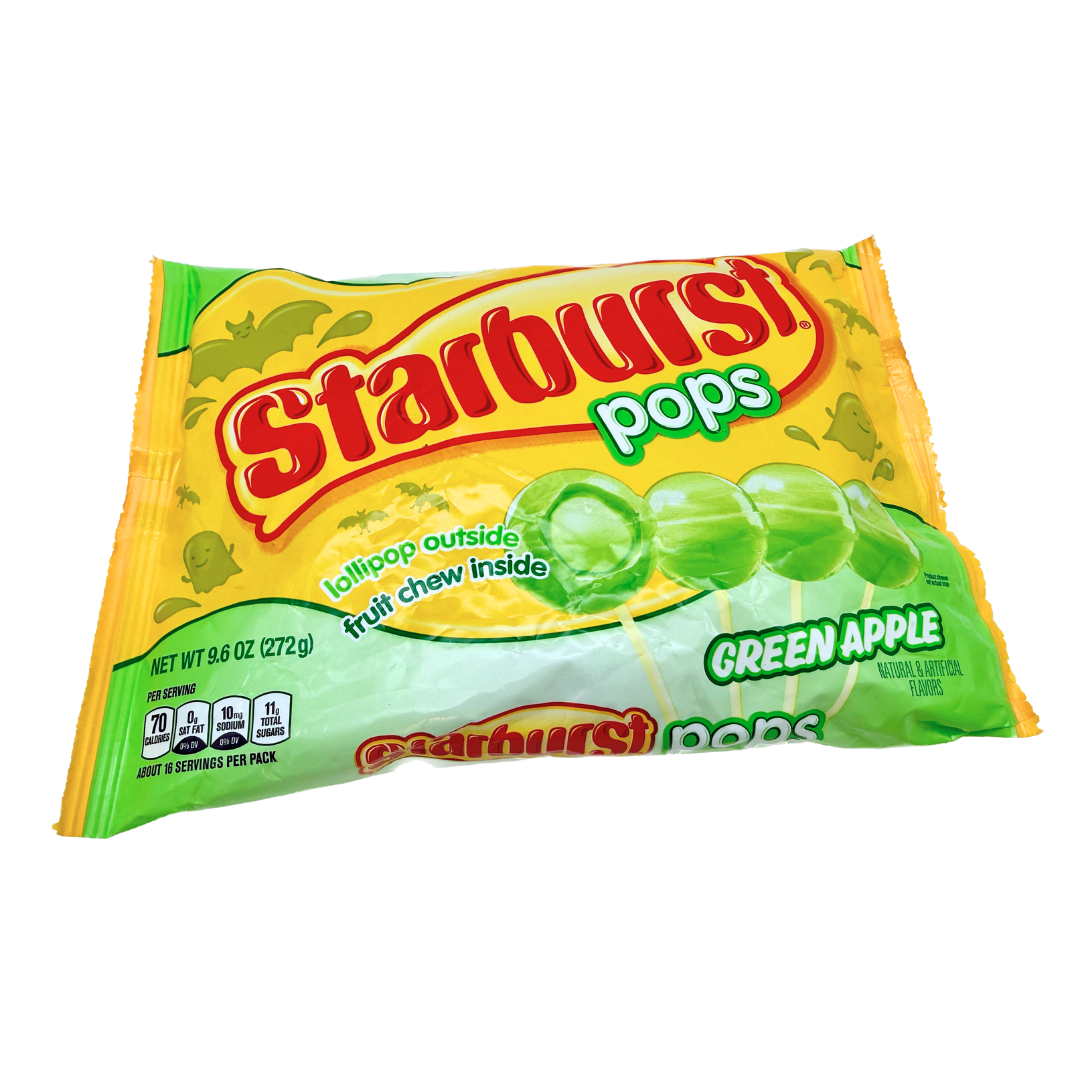 Starburst Green Apple Pops - 9.6oz
