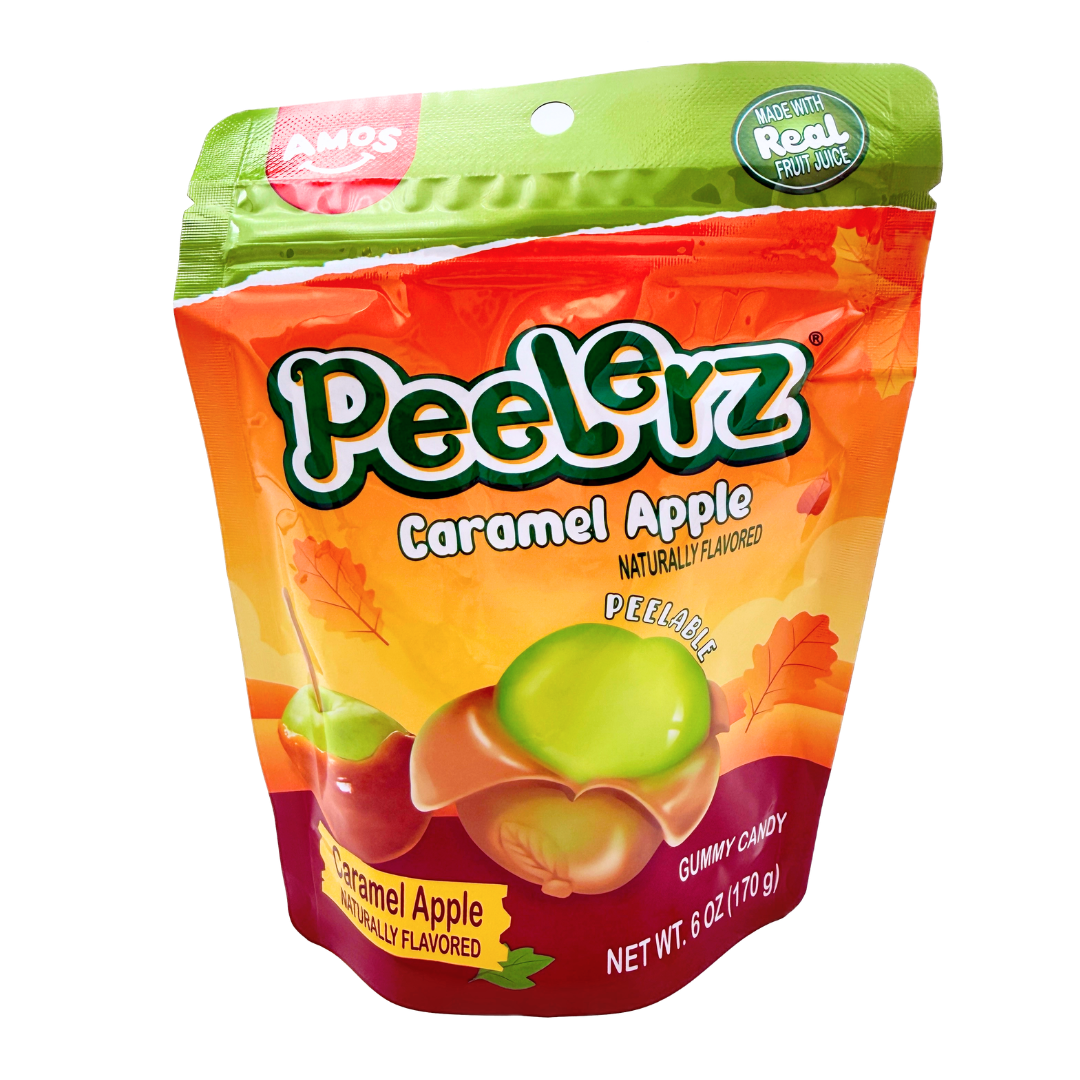 AMOS Peelerz Gummy Caramel Apple - 6oz