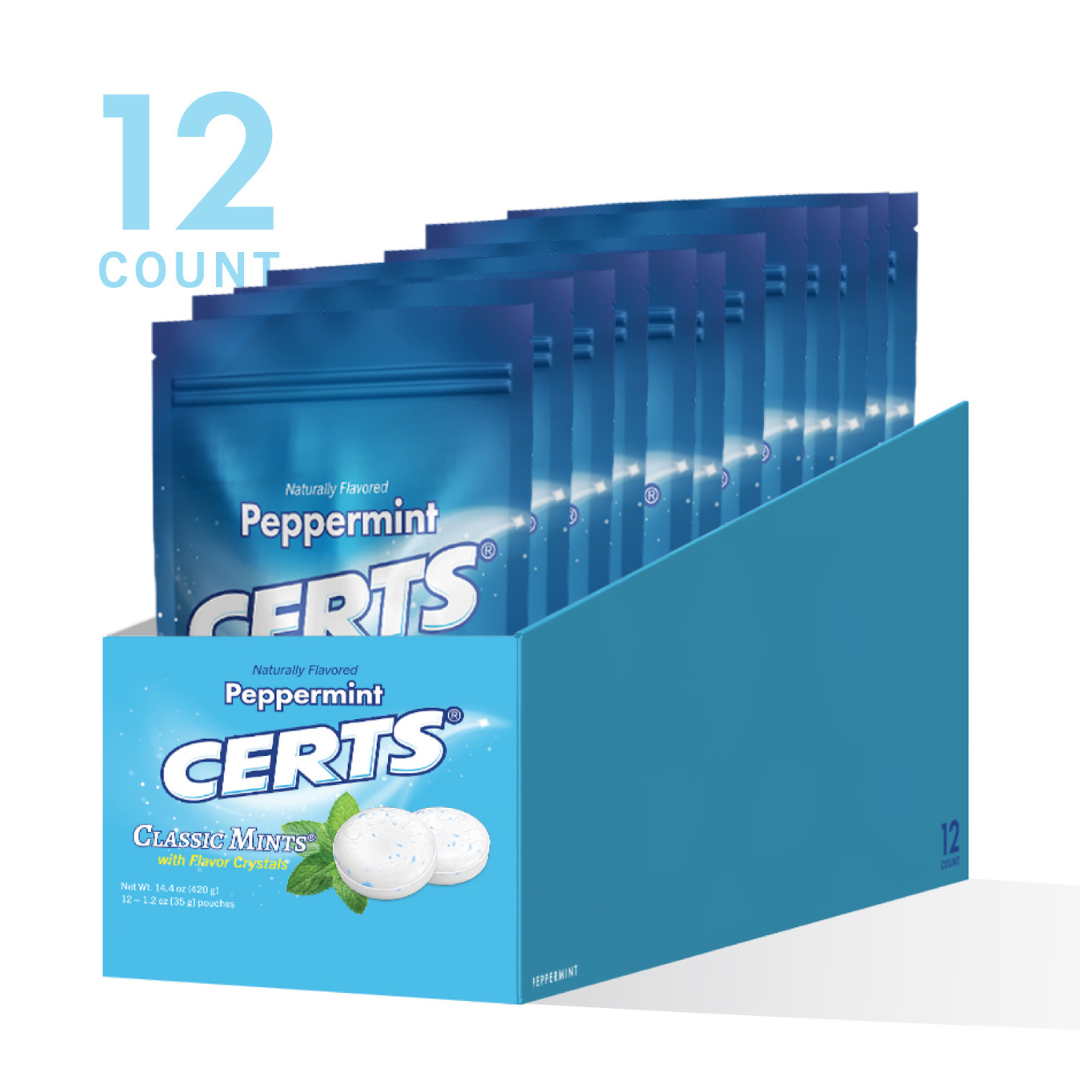 Certs Peppermint Classic Mints - 1.2oz / 12ct