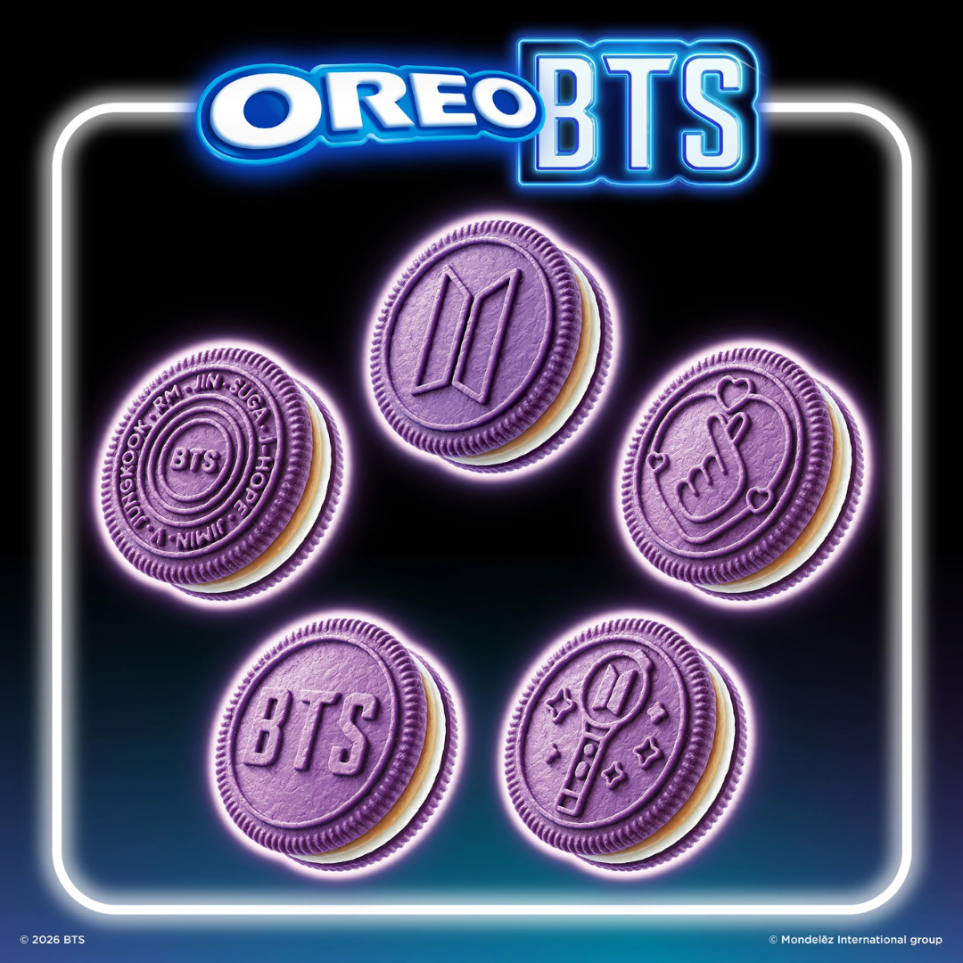 OREO BTS Brown Sugar & Pancake Flavor Creme Sandwich Cookies - 10.68oz