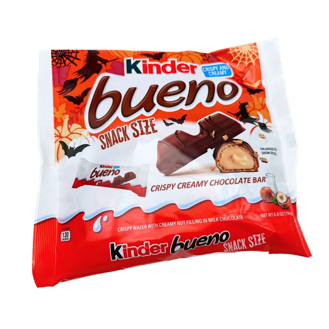 Kinder Bueno Snack Size Crispy Creamy Chocolate Bars. - 6.8oz