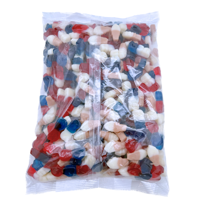 US of Yay Red, White, and Blue Gummi Candy - 5lb