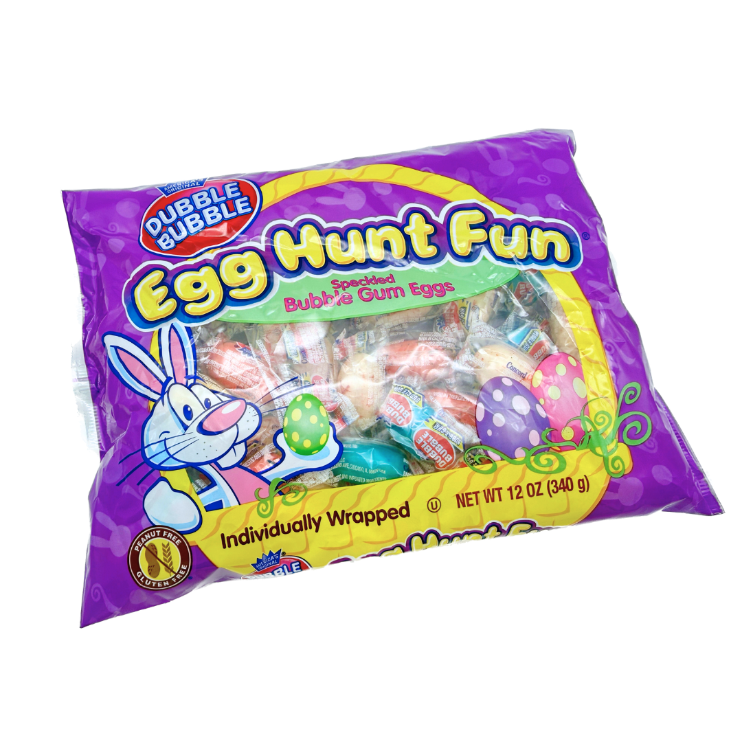 Double Bubble Speckled Bubble Gum Eggs - 12oz