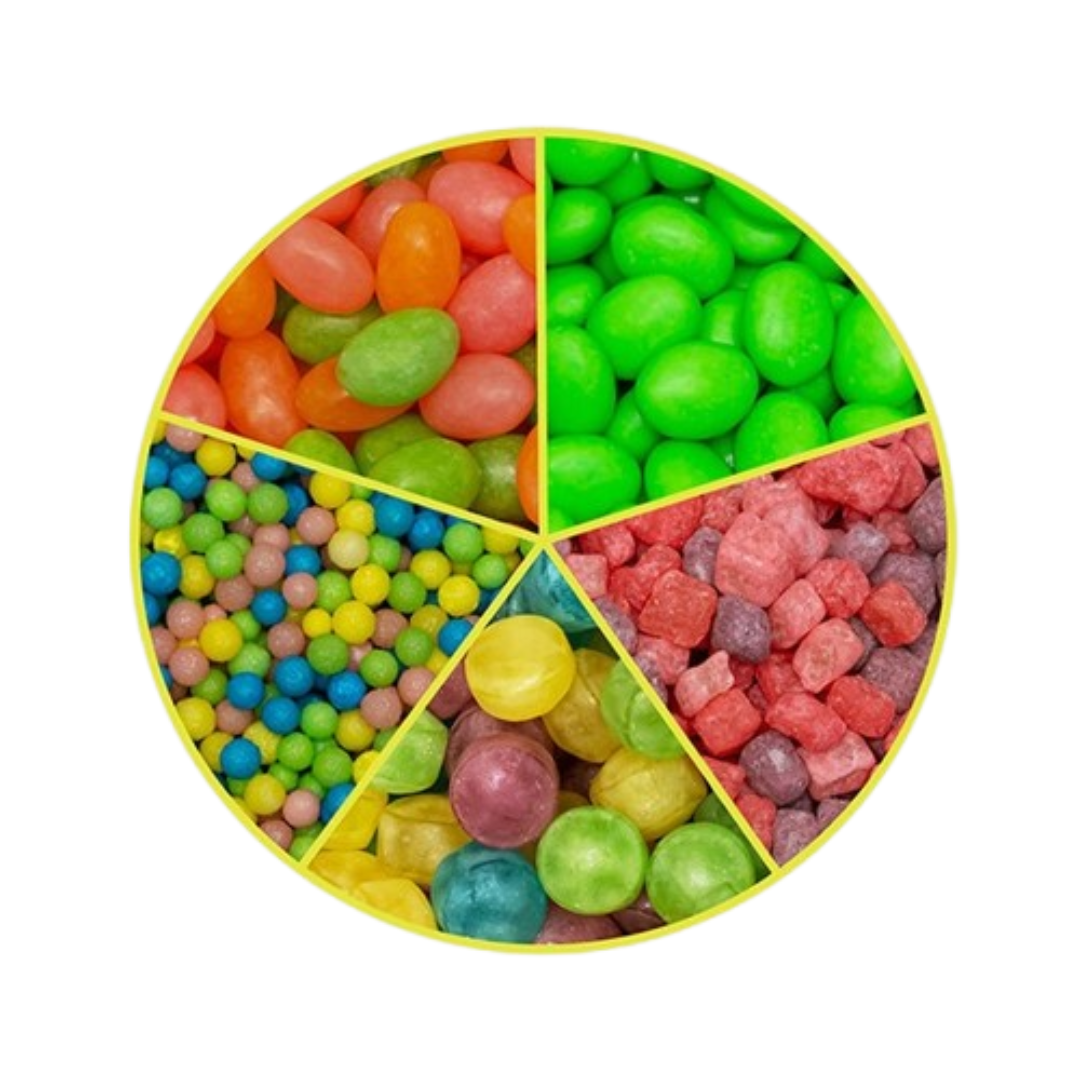 Face Twisters Sour Candy Challenge - 1.76oz / 6ct