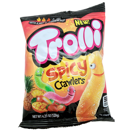 Trolli Spicy Crawlers Gummii Candy - 4.25oz