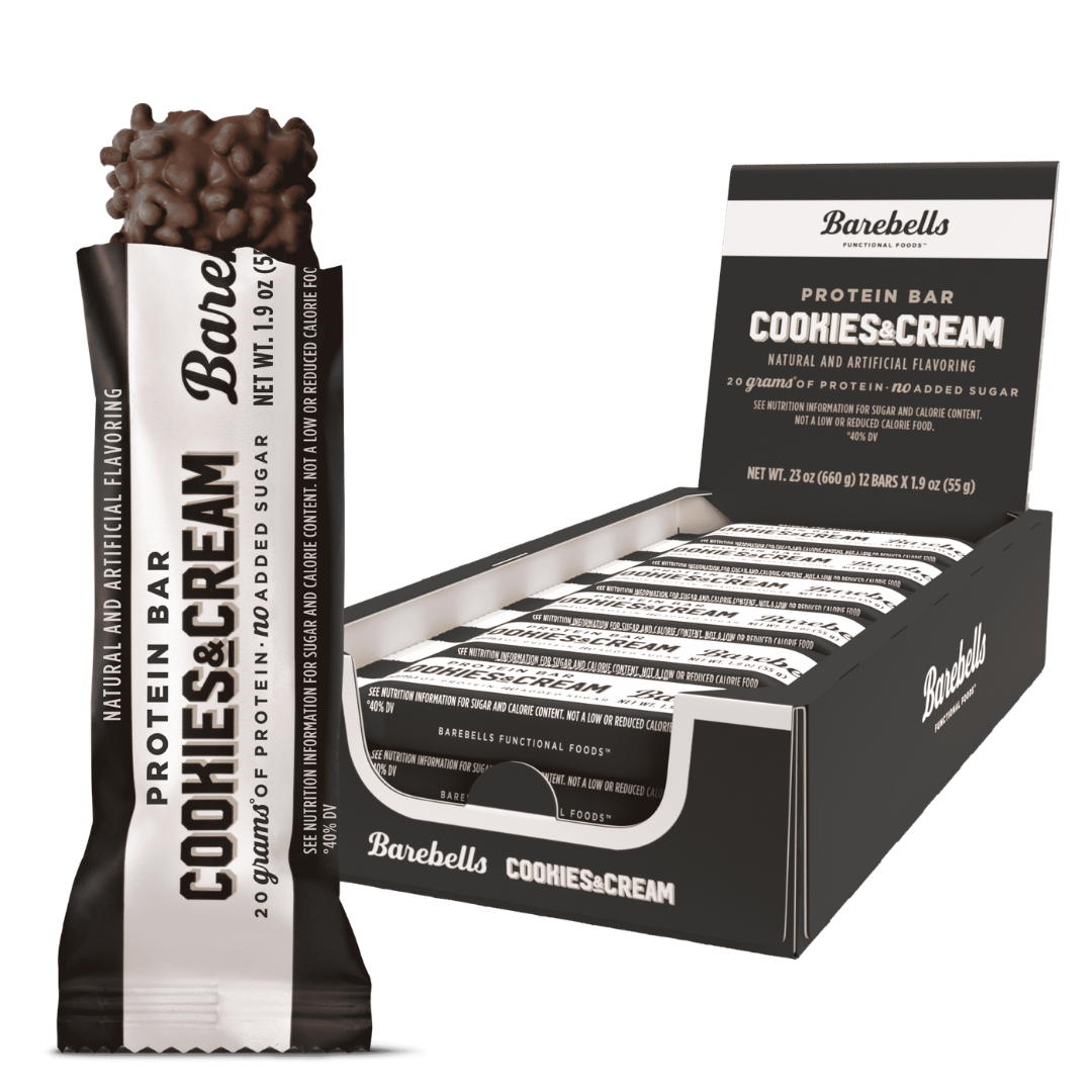 Barebells Cookies & Cream Protein Bars - 1.9oz / 12ct