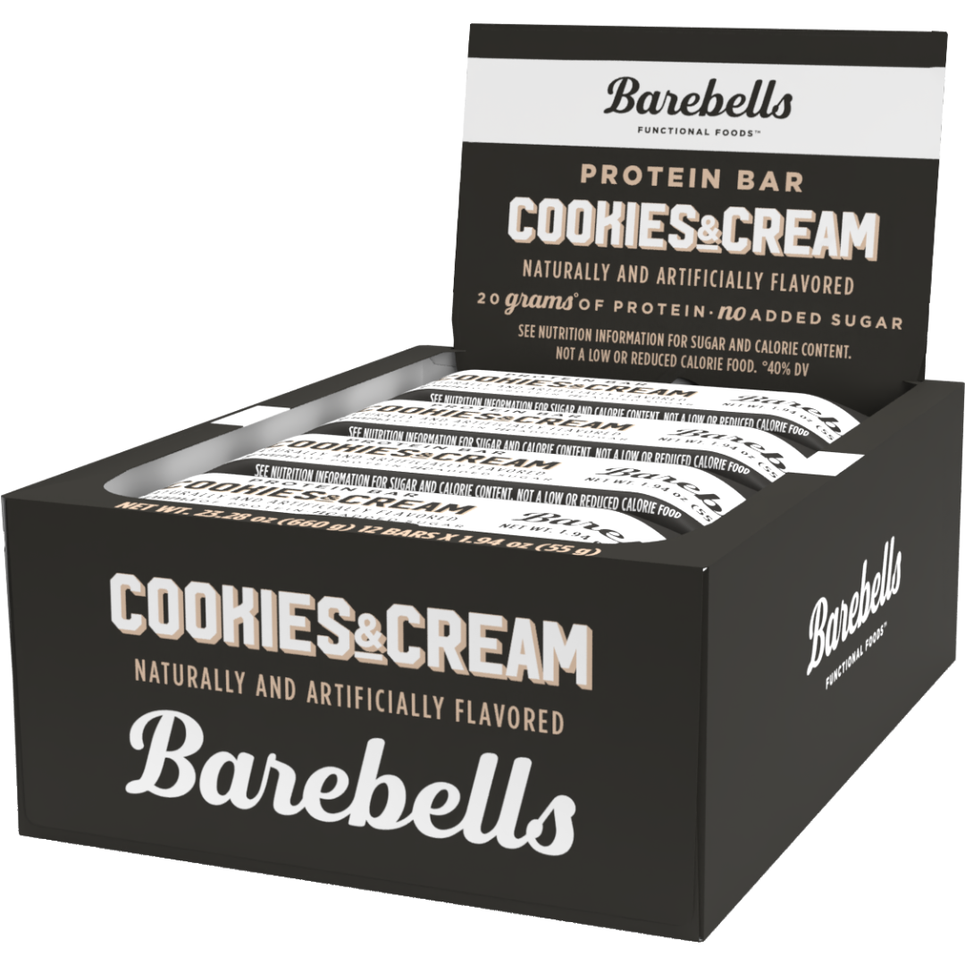 Barebells Cookies & Cream Protein Bars - 1.9oz / 12ct