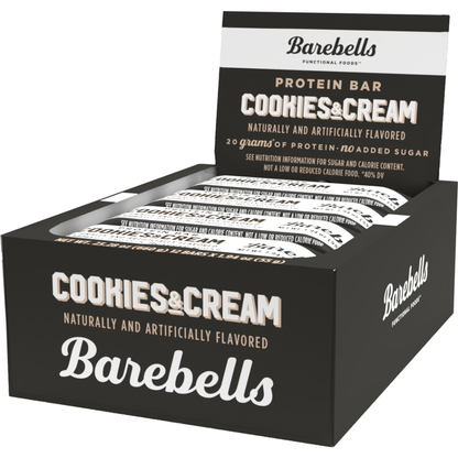Barebells Cookies & Cream Protein Bars - 1.9oz / 12ct