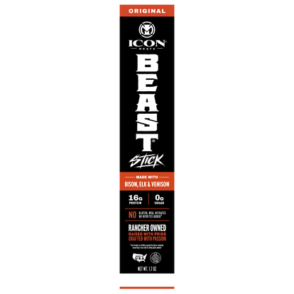 Icon Meats Original Beast Stick - 1.7oz / 16ct