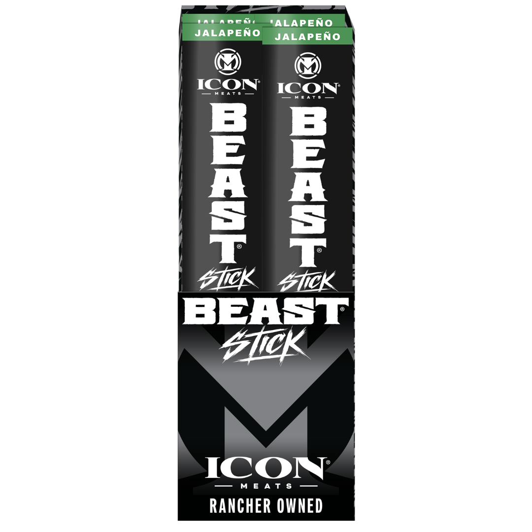 Icon Meats Jalapeno Beast Stick - 1.7oz / 16ct