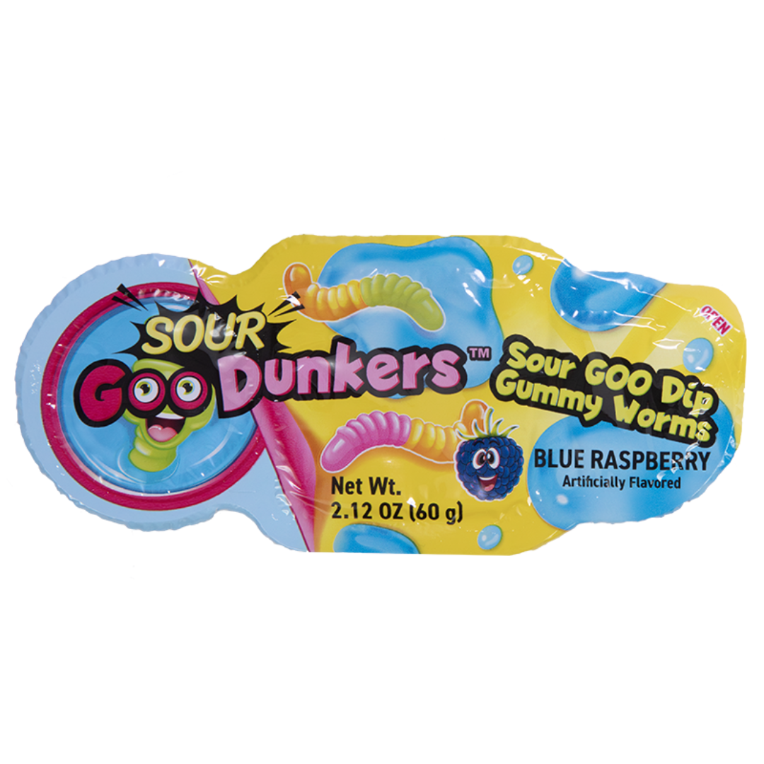 Sour GooDunkers Gummy Worms - 2.1oz / 12ct