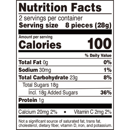 Kanro Puré Grape Gummies - 1.97oz
