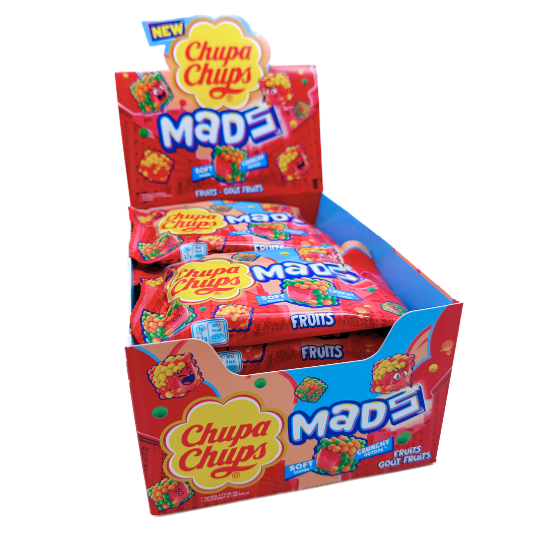 Chupa Chups Mads Fruits - 1.58oz / 12ct