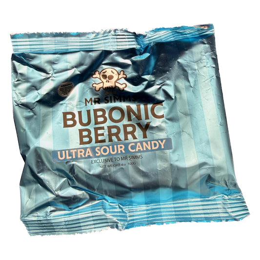 Mr Simms Bubonic Berry Ultra Sour Candy - 4oz