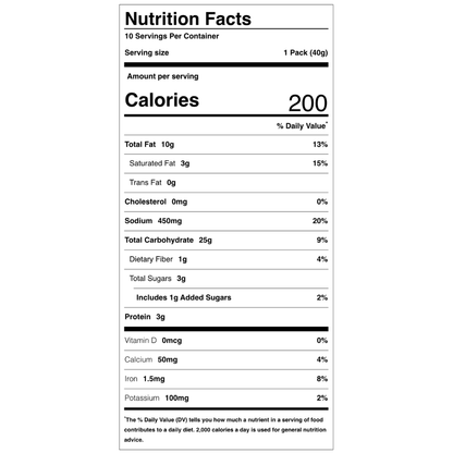 Lance Nashville Hot Cheddar Sandwich Crackers - 1.41oz / 10ct