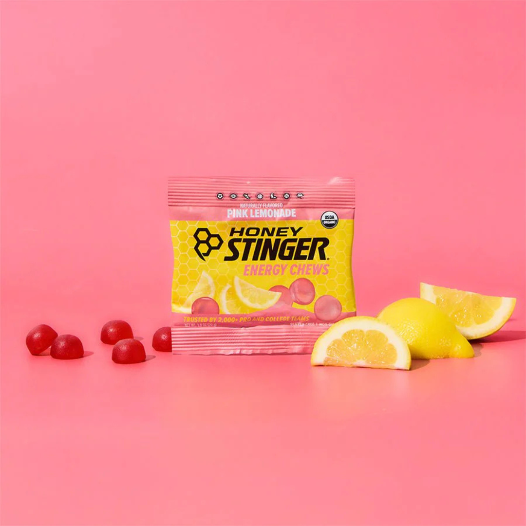 Honey Stinger Classic Pink Lemonade Energy Chews - 1.8oz / 12ct
