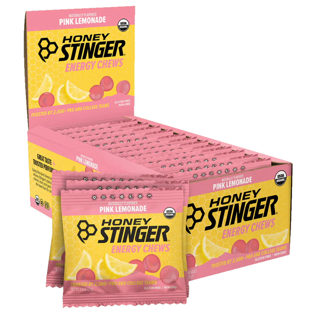 Honey Stinger Classic Pink Lemonade Energy Chews - 1.8oz / 12ct