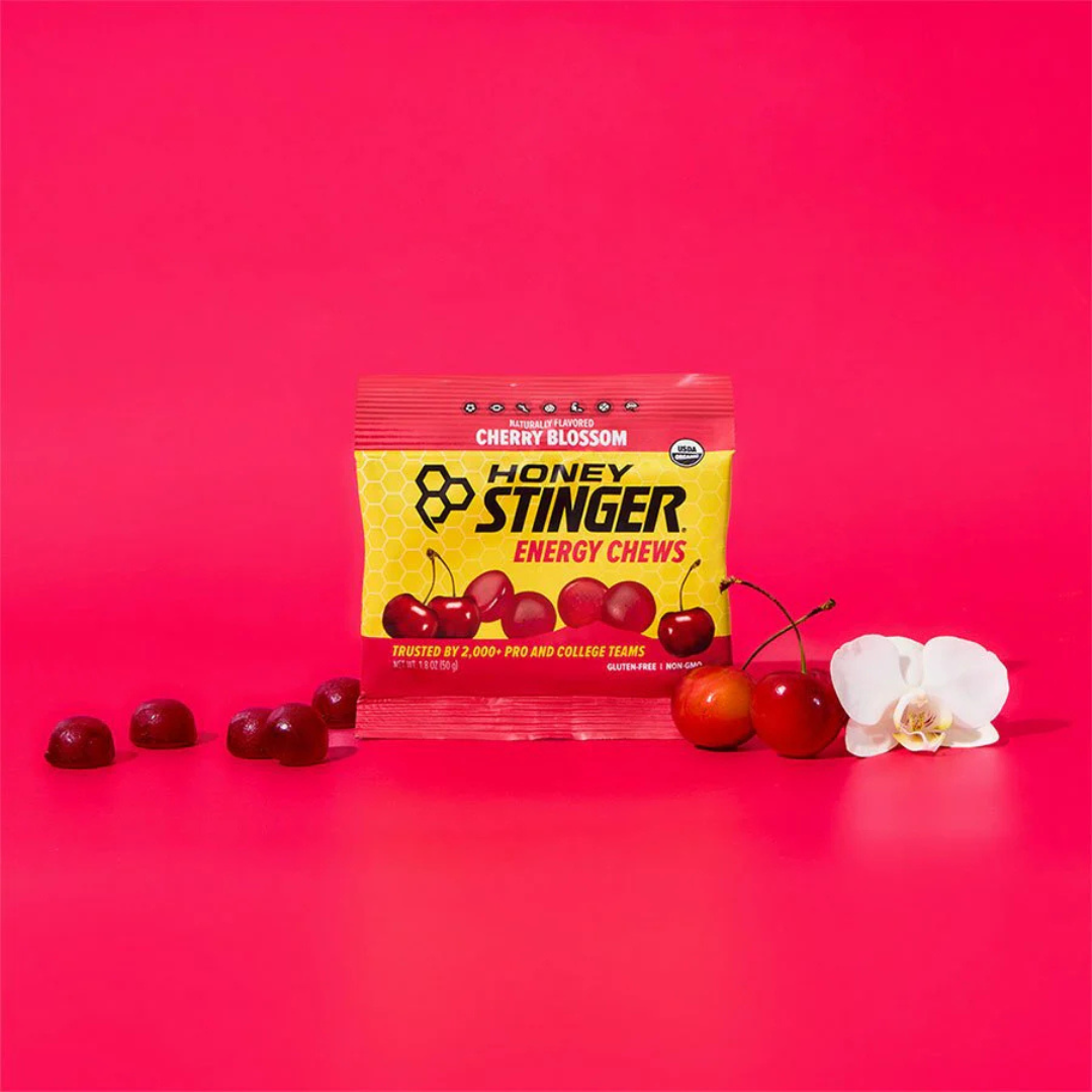 Honey Stinger Classic Cherry Blossom Energy Chews - 1.8oz / 12ct