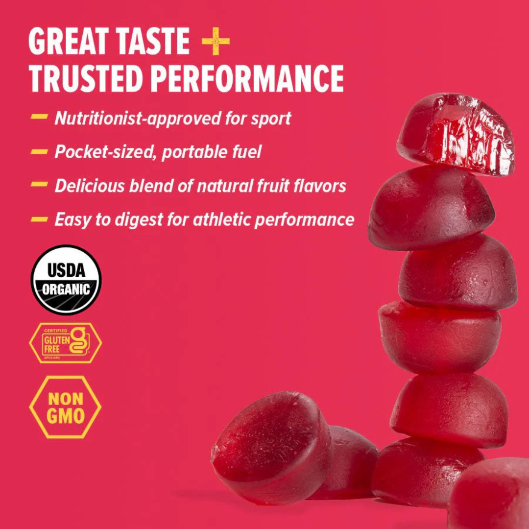Honey Stinger Classic Cherry Blossom Energy Chews - 1.8oz / 12ct