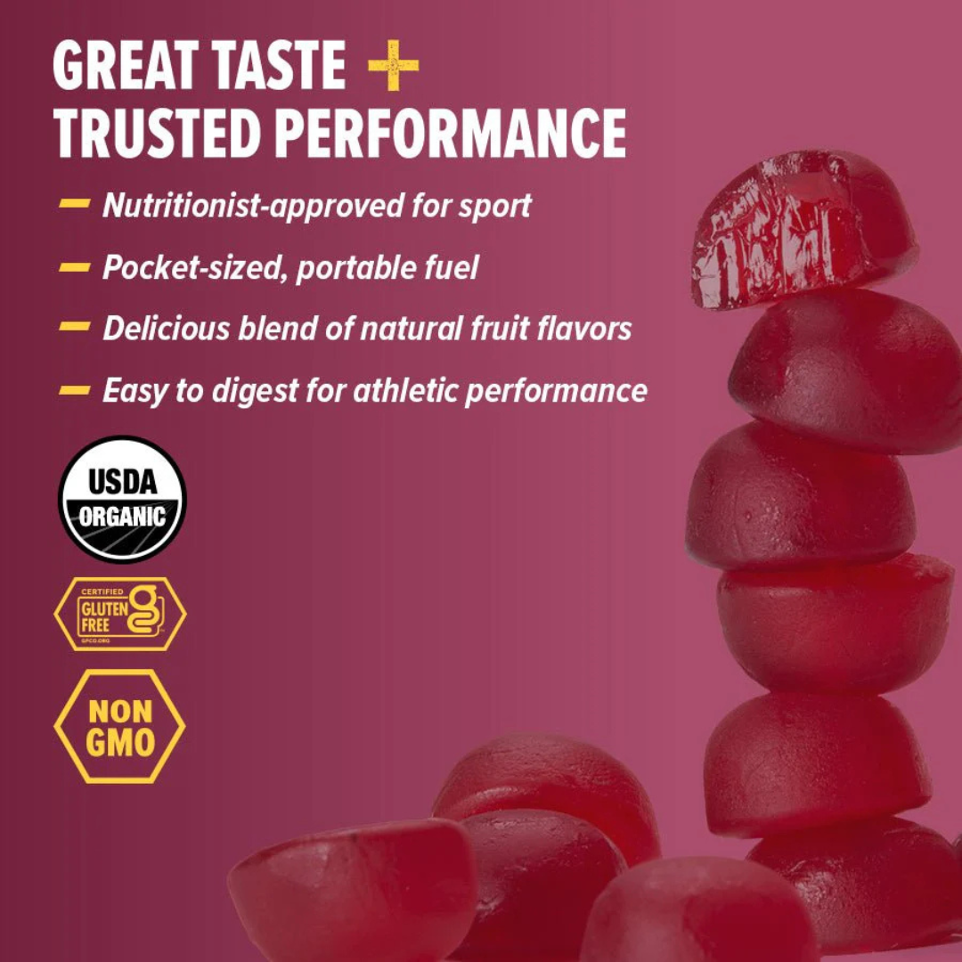 Honey Stinger Classic Pomegranate Passionfruit Energy Chews - 1.8oz / 12ct