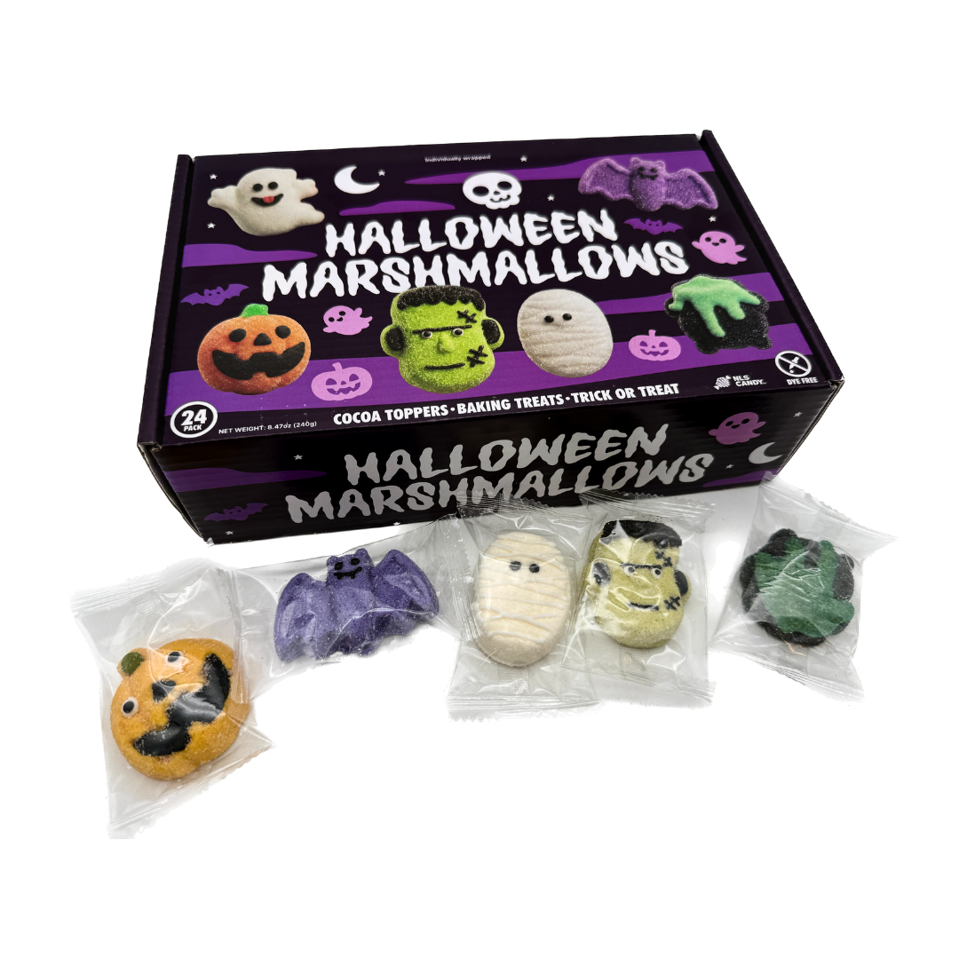 Sugar Skull Halloween Marshmallows - 8.47oz / 24ct