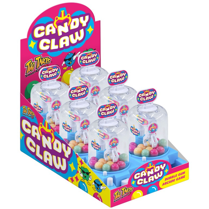 Too Tarts Candy Claw Bubble Gum Arcade Game - 0.53oz / 6ct