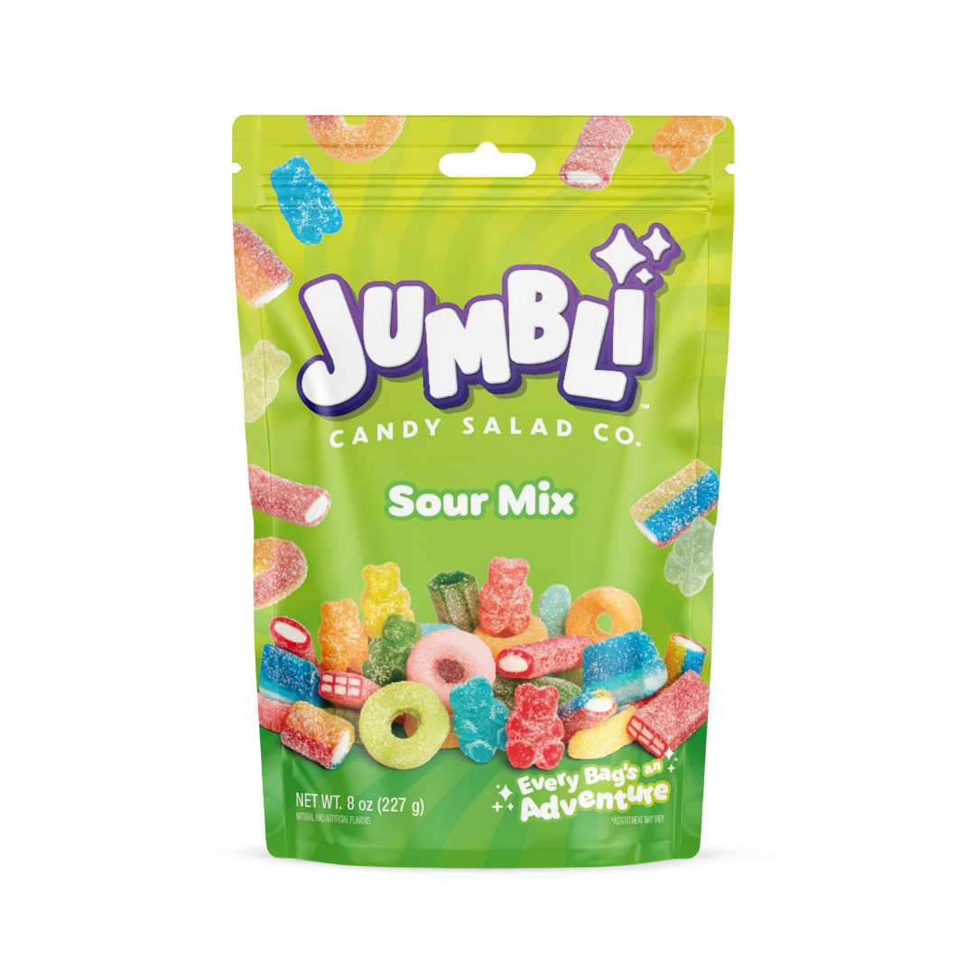 Jumbli Candy Salad Co. Sour Mix Gummy Candy - 8oz