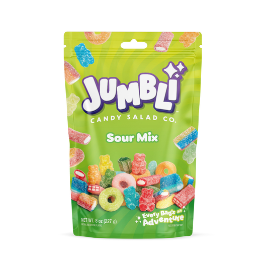 Jumbli Candy Salad Co. Sour Mix Gummy Candy - 8oz