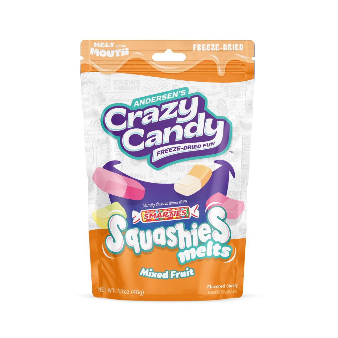 Mixed Fruit Freeze Dried Smarties Squashies Melts - 1.7oz
