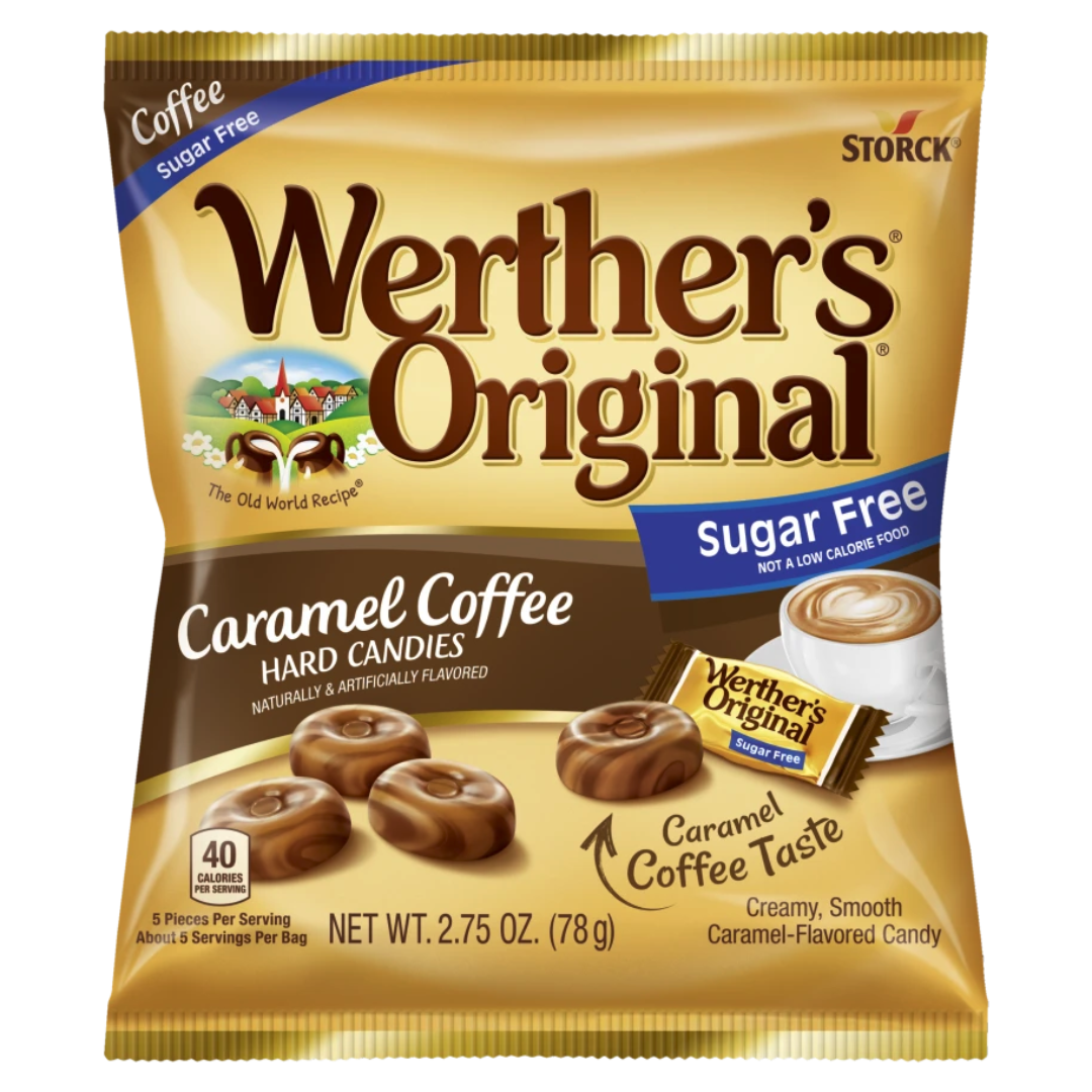 Werther's Original Sugar Free Caramel Coffee Hard Candy - 2.75oz