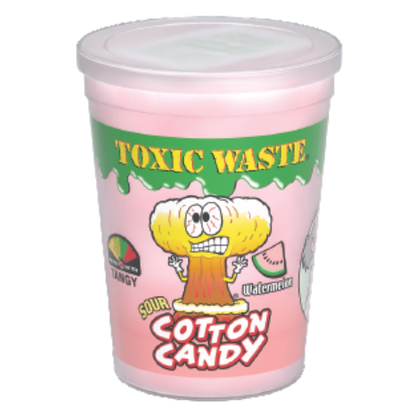 Toxic Waste Watermelon Sour Cotton Candy - 1.58oz
